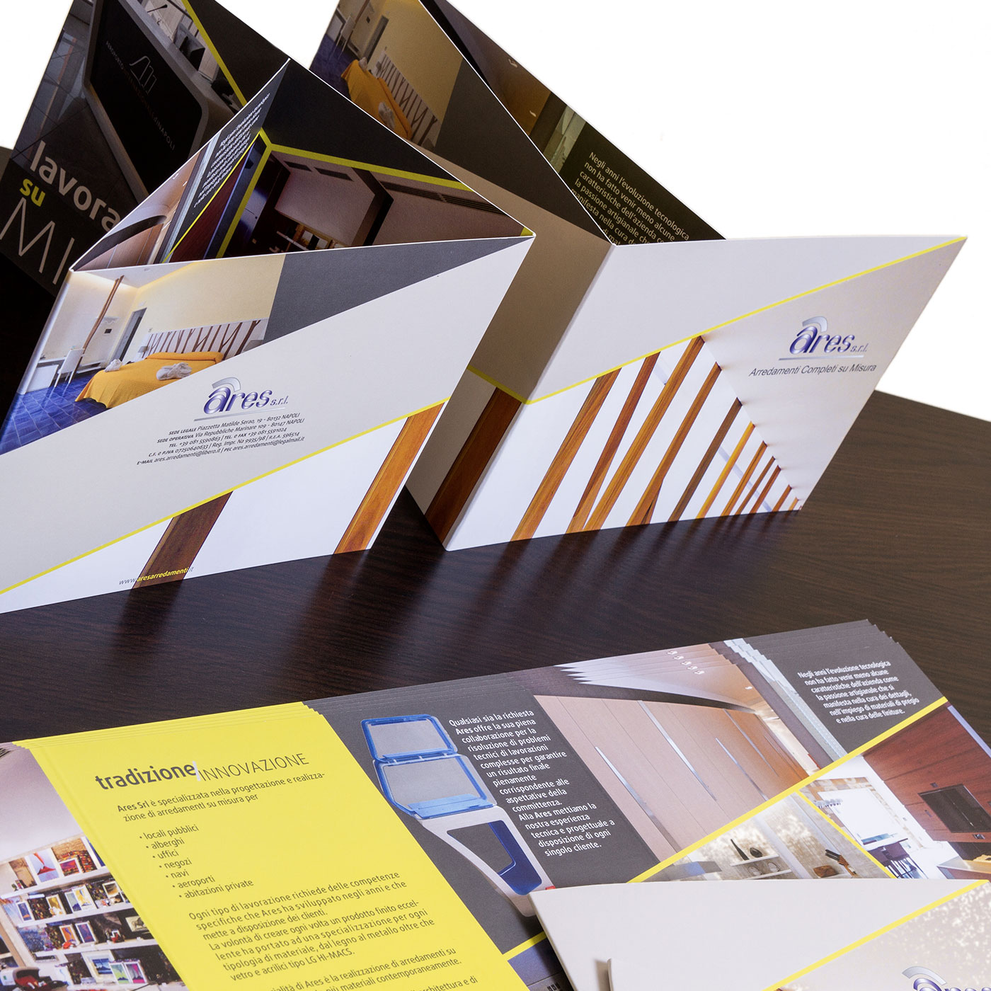 Ares arredamenti - Web Design, Stampa